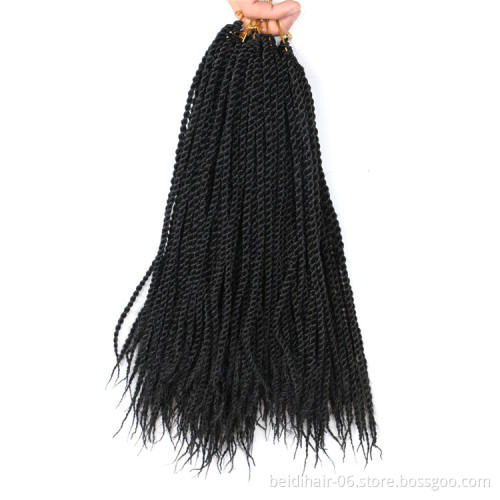 30 Strands/pack Thin Senegalese Twist Crochet Braids Hair Wholesale Small Twist Braided Hair Extension